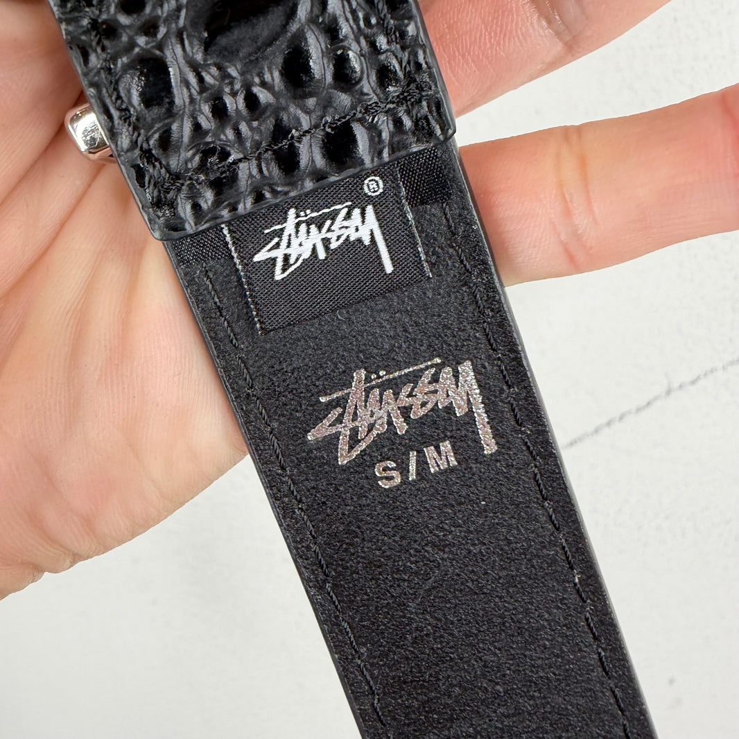 Stussy Cow Fur Leather Belt