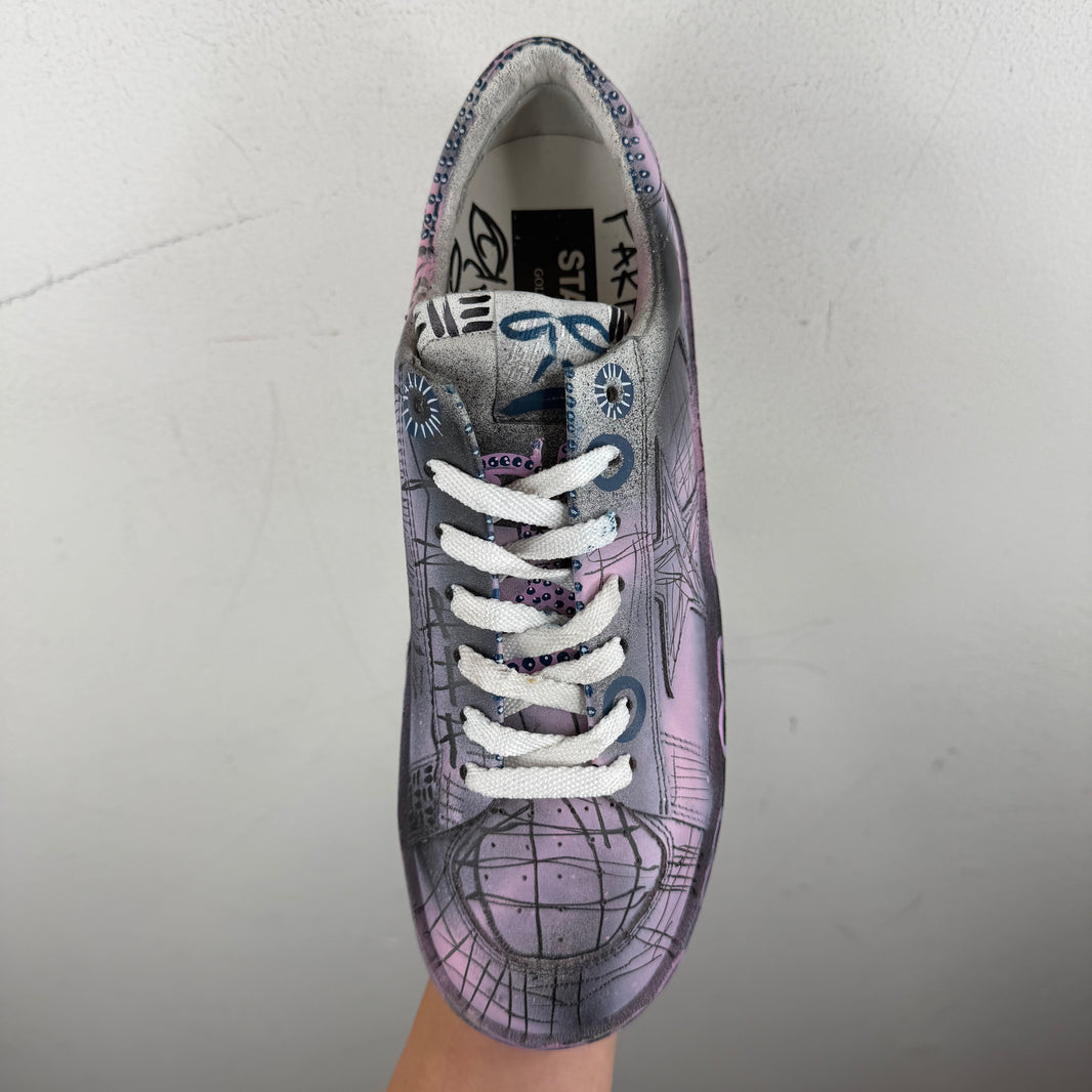 Golden Goose Stardan Hand Drawn Sneakers