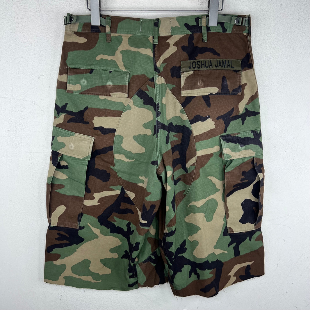 Joshua Jamal NBHD Long Camo Shorts