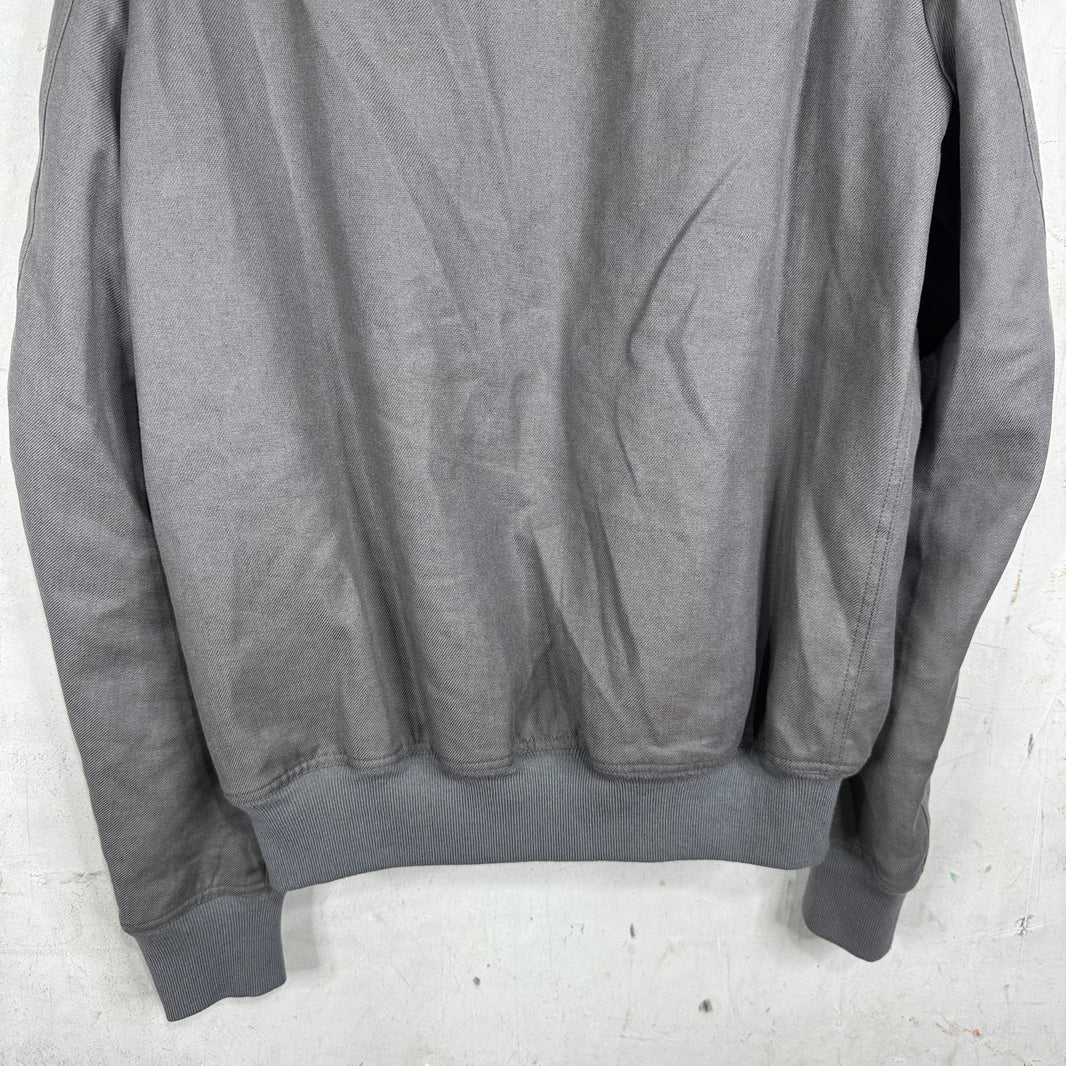 Rick Owens Sisyphus Blu Canvas Bomber