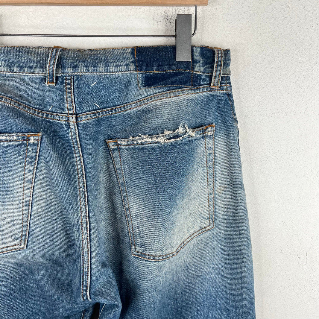 Margiela Distressed Washed Jeans