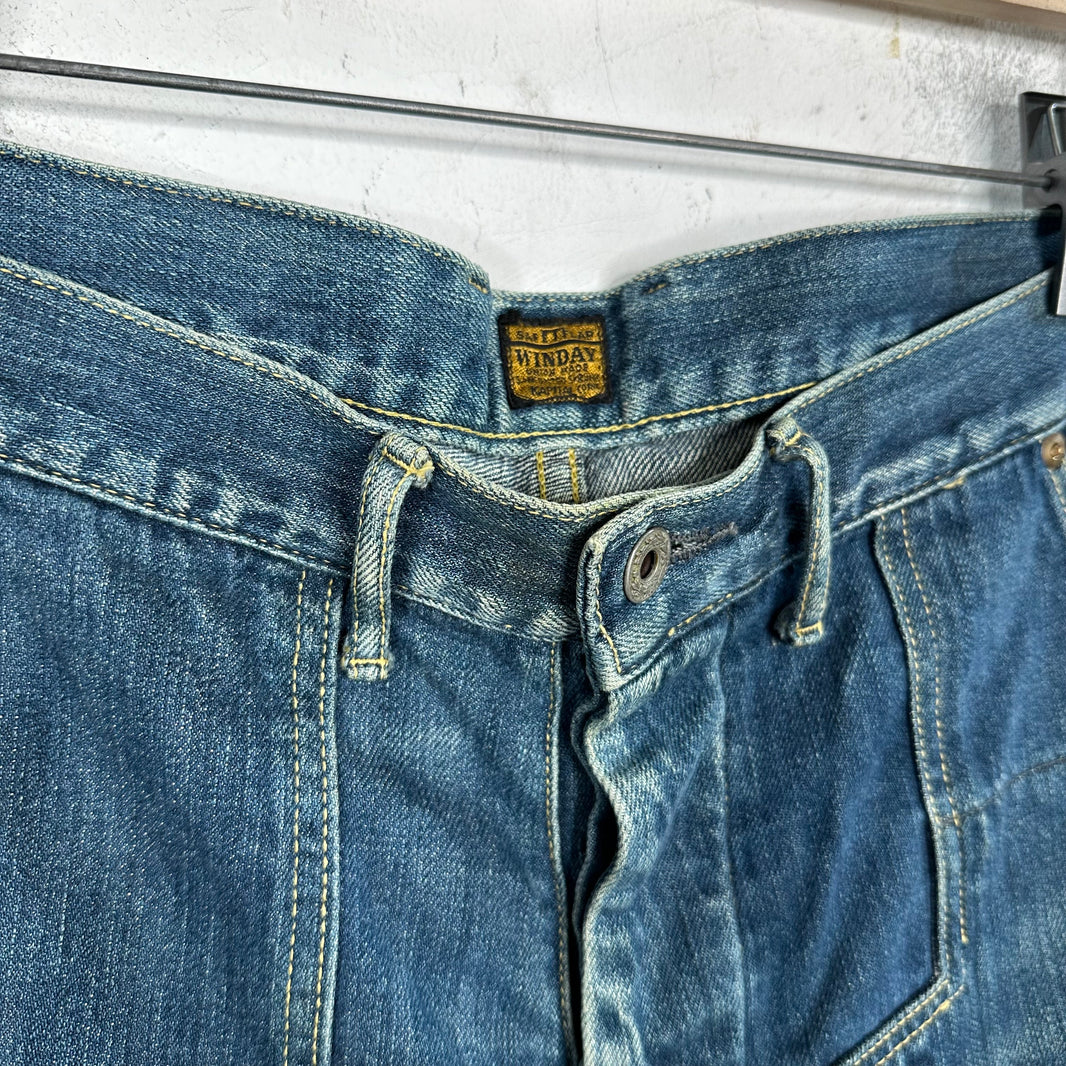 Kapital Pocketed Tapered Carpenter Jeans