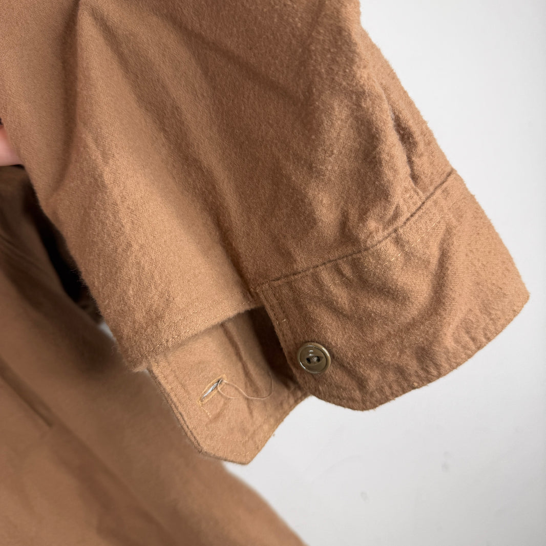 Engineered Garments Brown Cotton Button Up Shirt