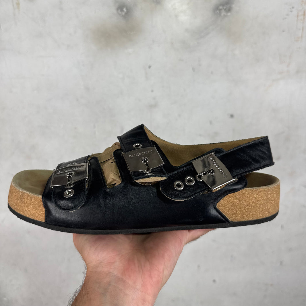 Balenciaga x Scholl Buckled Sandals