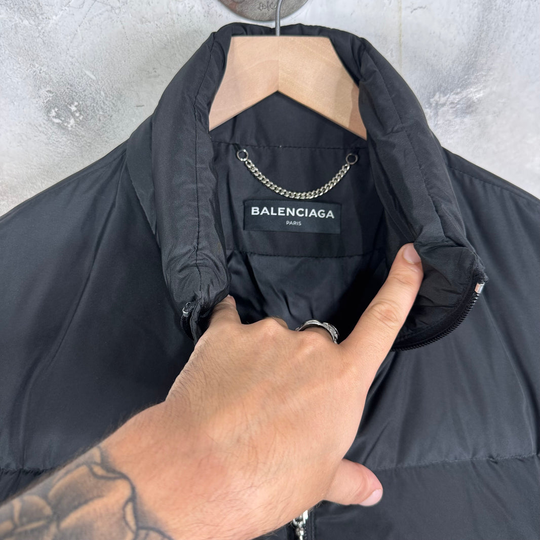 Balenciaga 17' Black C Curve Puffer Jacket