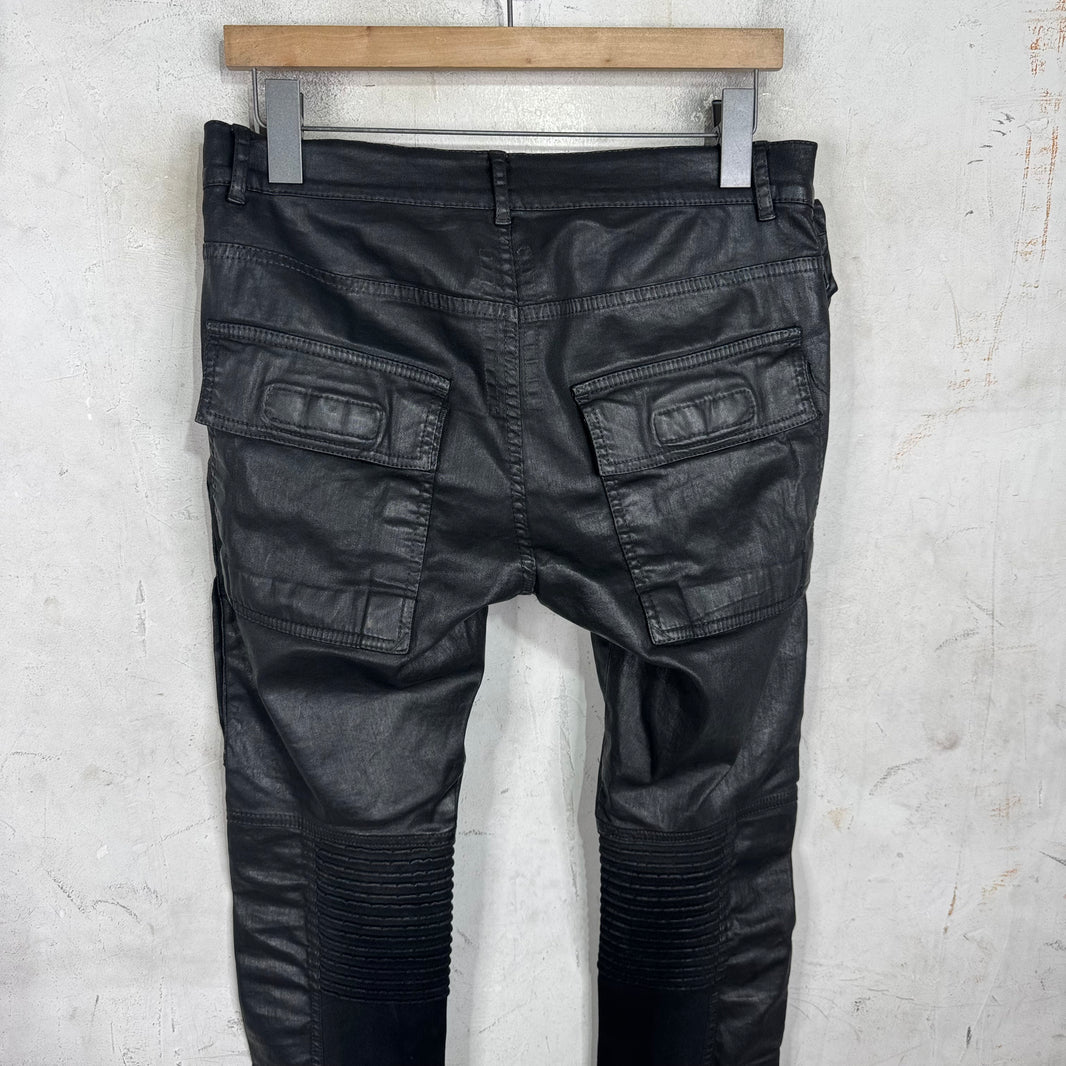 Rick Owens Waxed Memphis Jeans