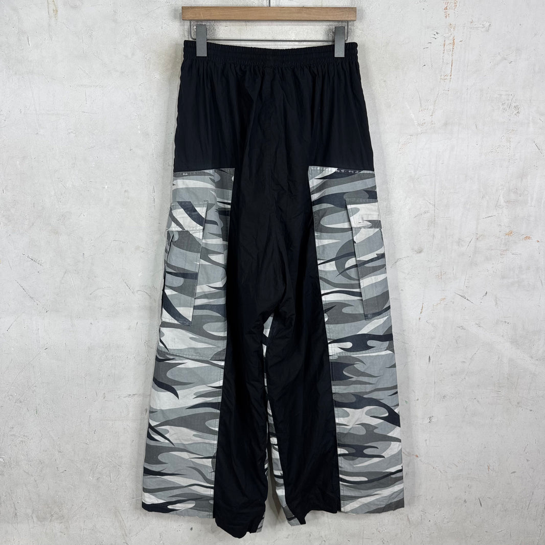 Balenciaga 2025 Panelled Camo Track Pants