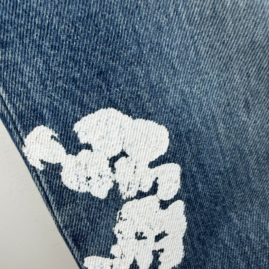 Denim Tears Levi's 501 Wreath Jeans