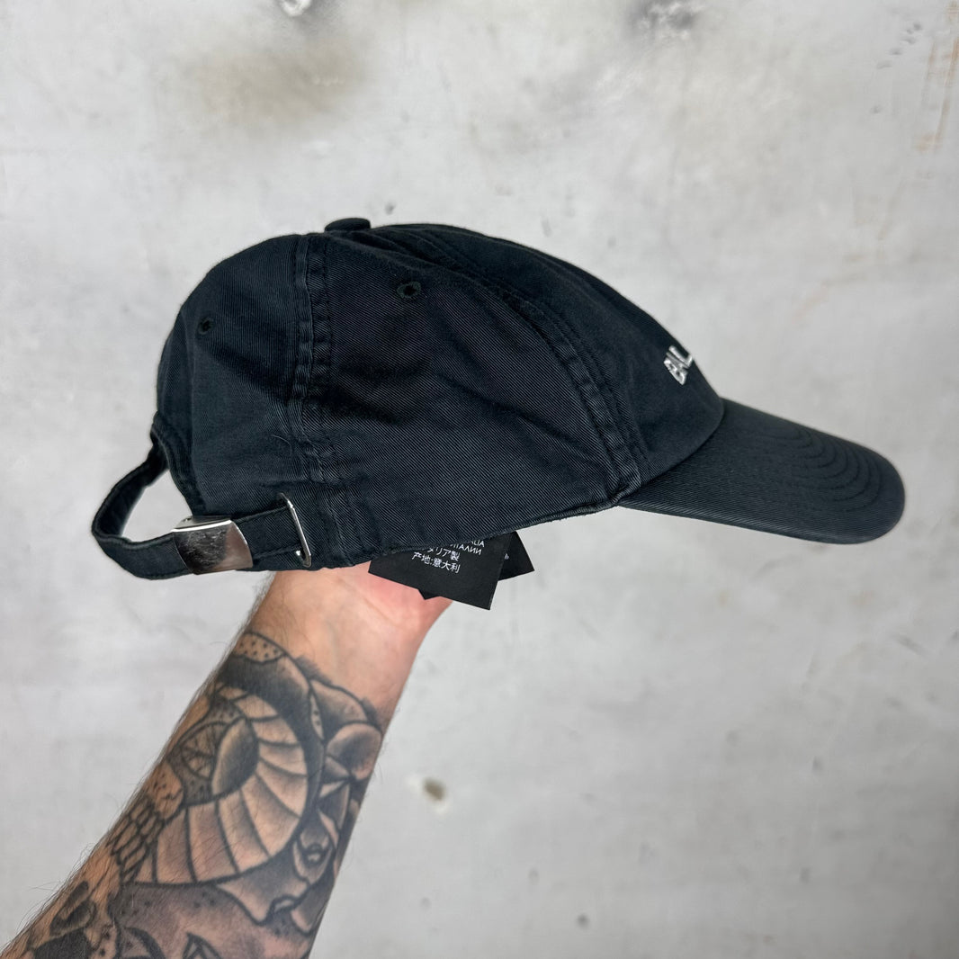 Balenciaga Black White Logo Hat