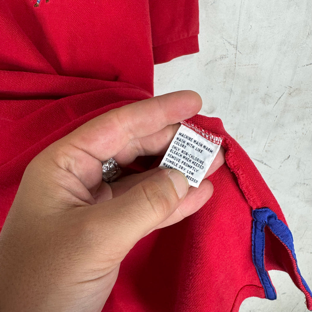 Ralph Lauren Red Colored Pony Polo