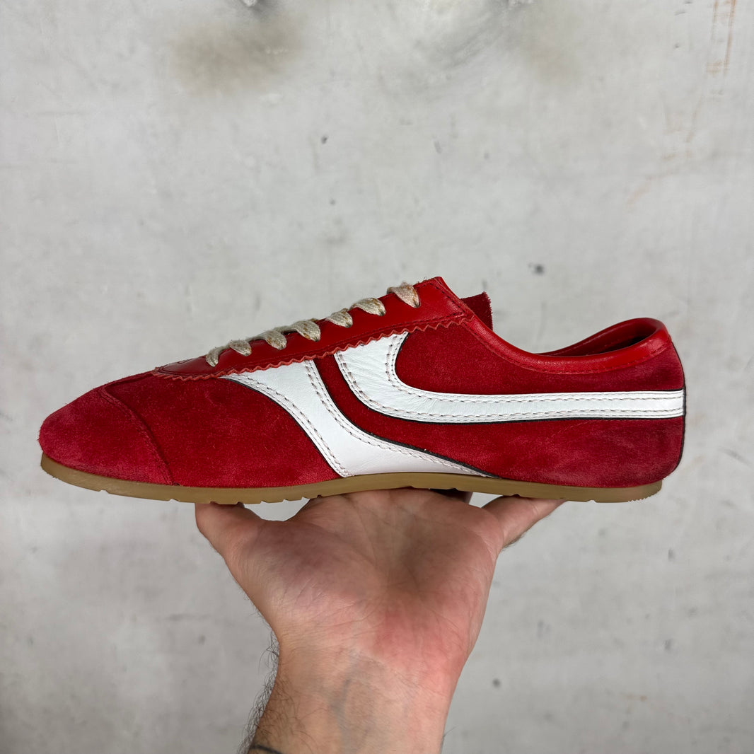 Dries Van Noten Red Driver Sneakers