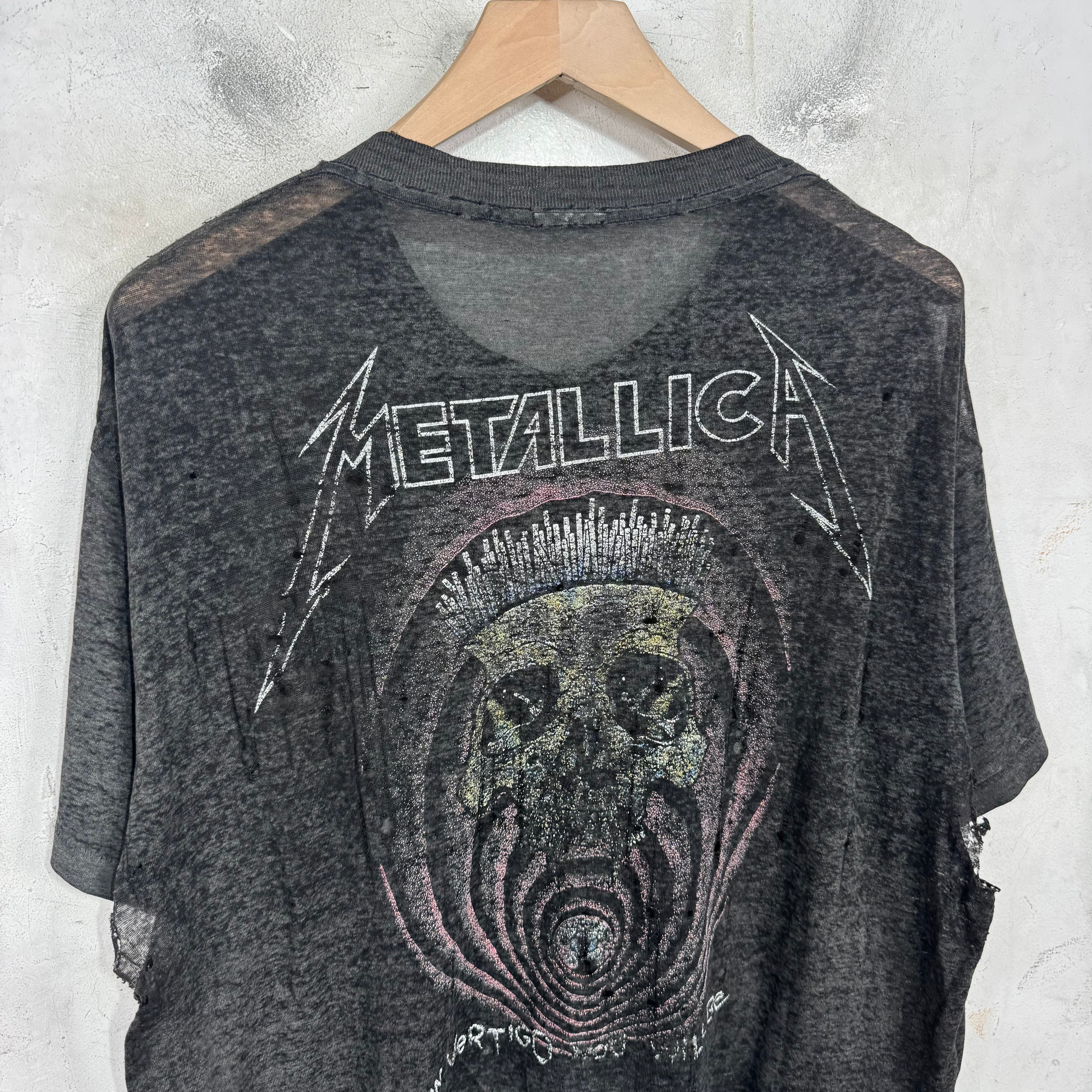 Vintage 80's Metallica Smoked Pushead T-Shirt – www.Lukes.store
