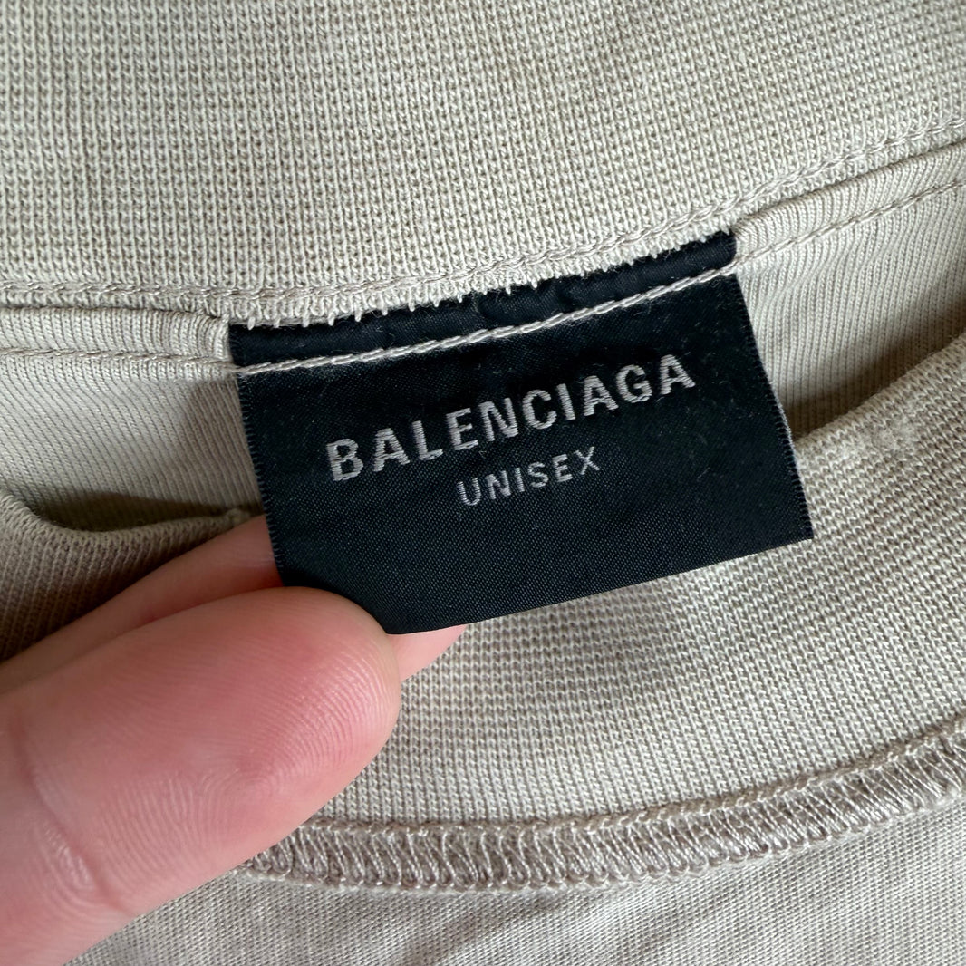Balenciaga Inside Out Campaign Logo T-Shirt