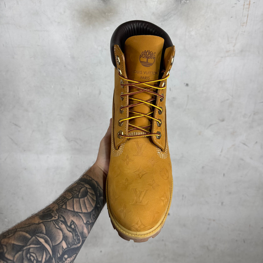 Louis Vuitton x Timberland Monogram Wheat 6in Boots