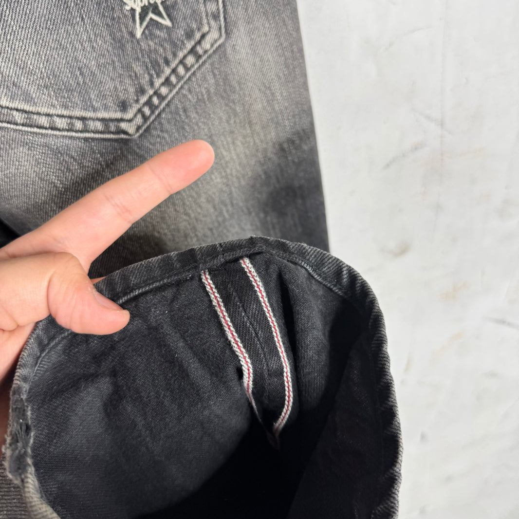 Supreme Washed Black Selvedge Jeans