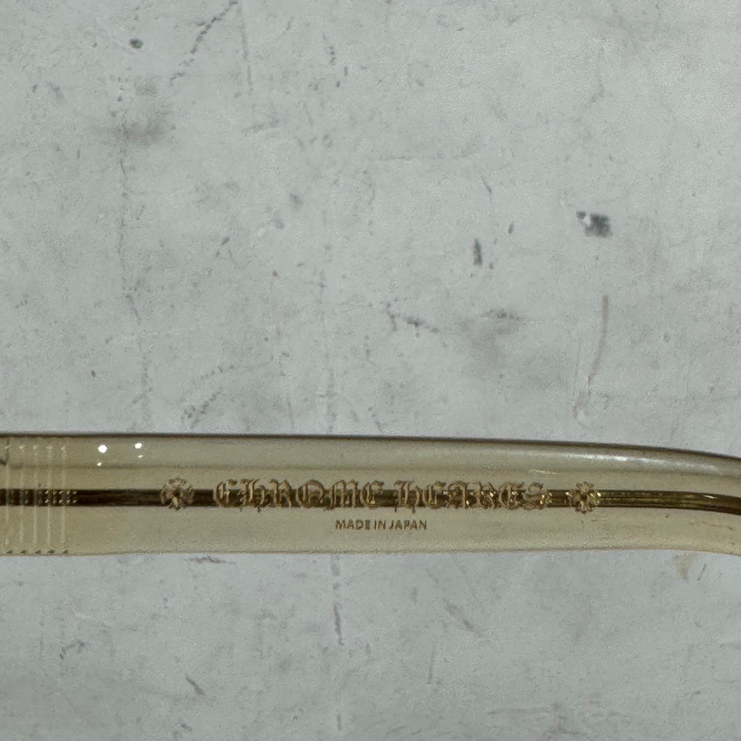 Chrome Hearts Yellow Translucent Penn 15 Glasses