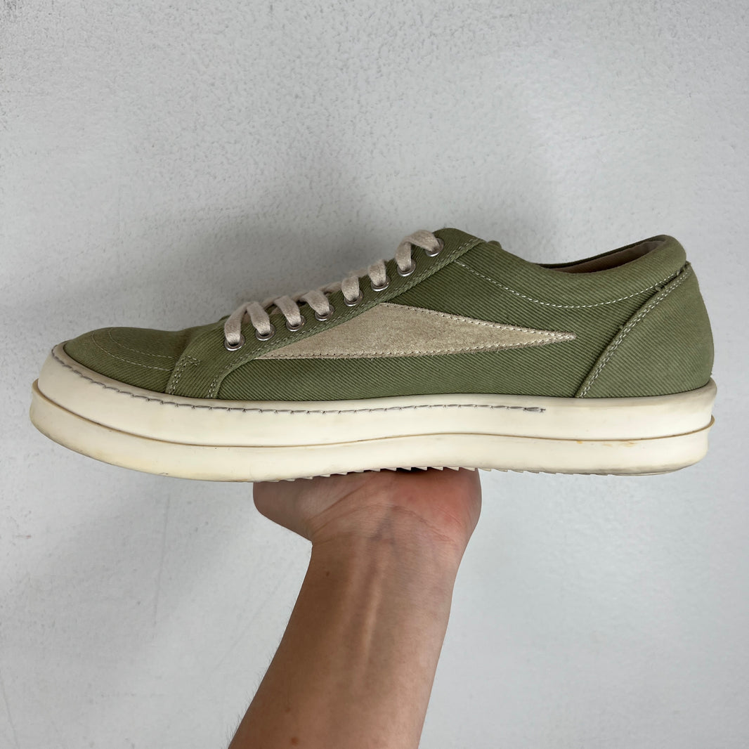 DRKSHDW Green Vintage Sneakers