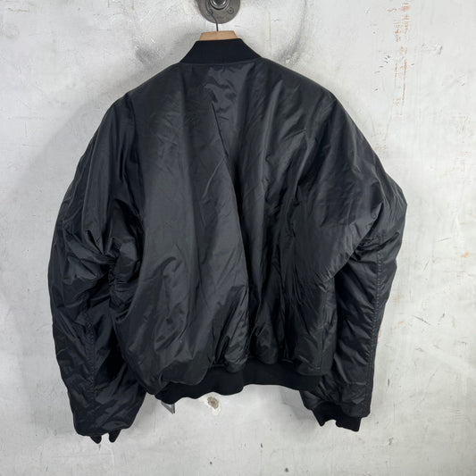 Balenciaga Black Steroid Bomber Jacket