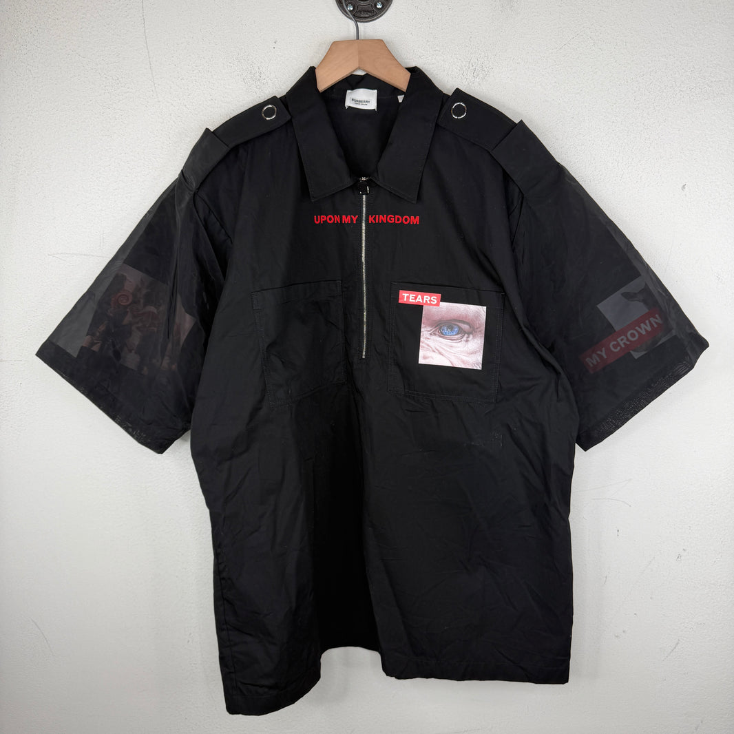 Burberry Upon My Kingdom Half Zip Shirt