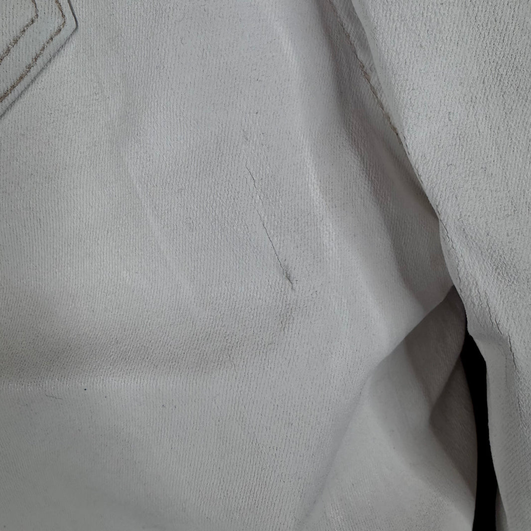 DRKSHDW White Waxed Detroit Jeans