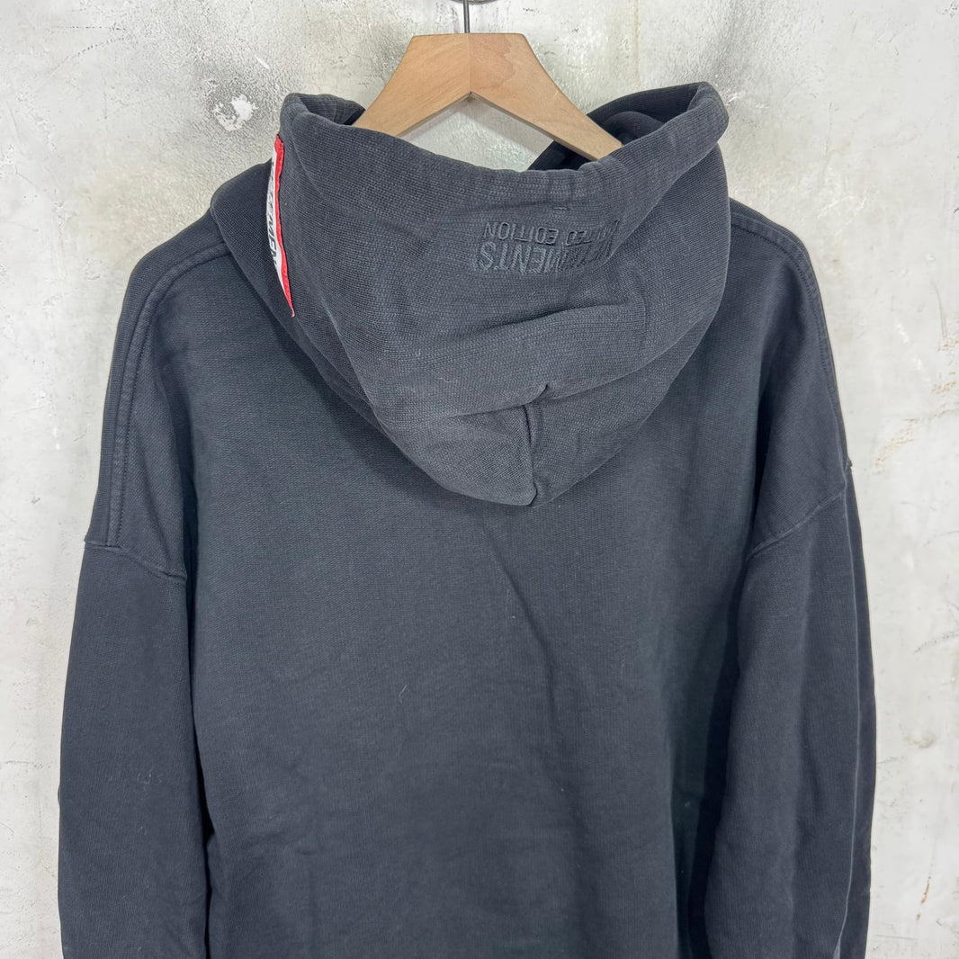 Vetements Logo Hood Label Hoodie