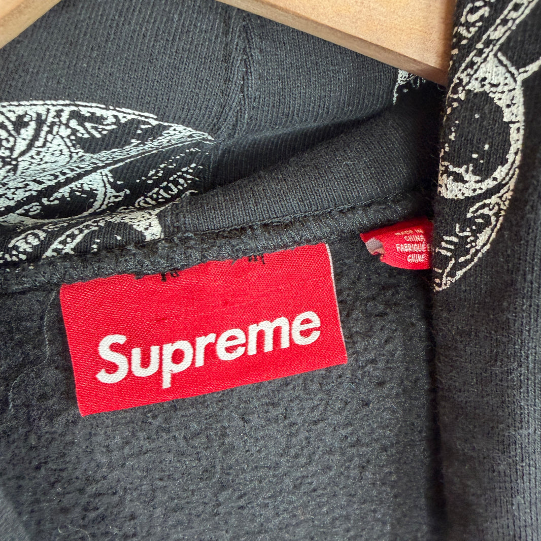 Supreme AOP Heart Dollar Hoodie