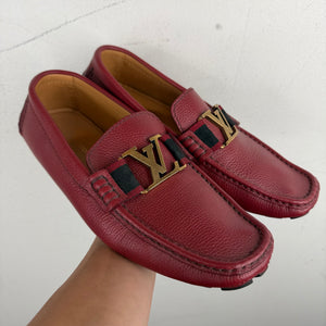 Louis Vuitton Red Driving Shoes