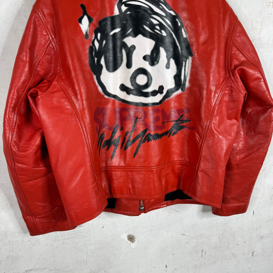 Supreme x Yohji Yamamoto Chito Leather Jacket