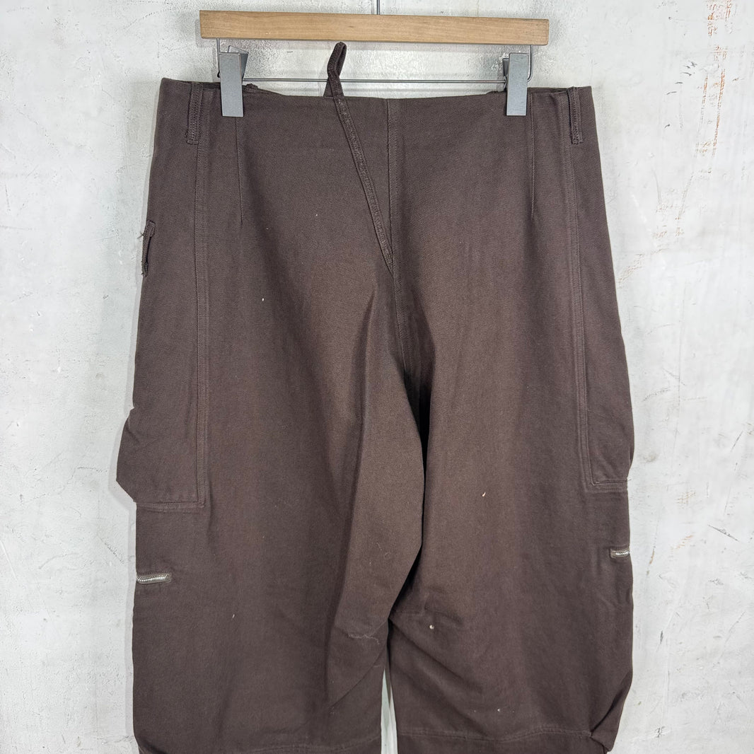 Jacquemus Brown Loose Cargos