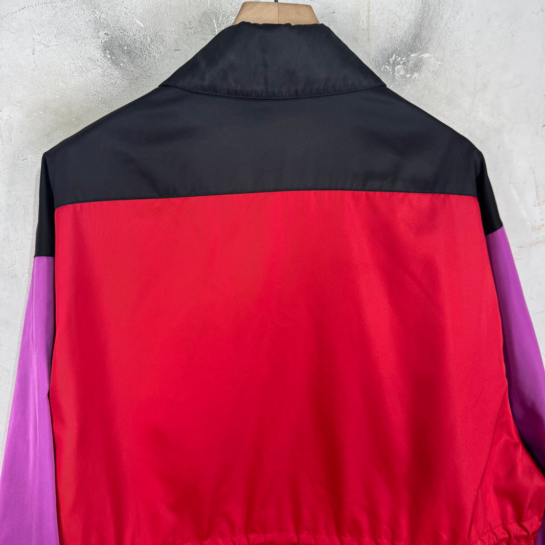 Prada Colorblocked Renylon Cargo Jacket