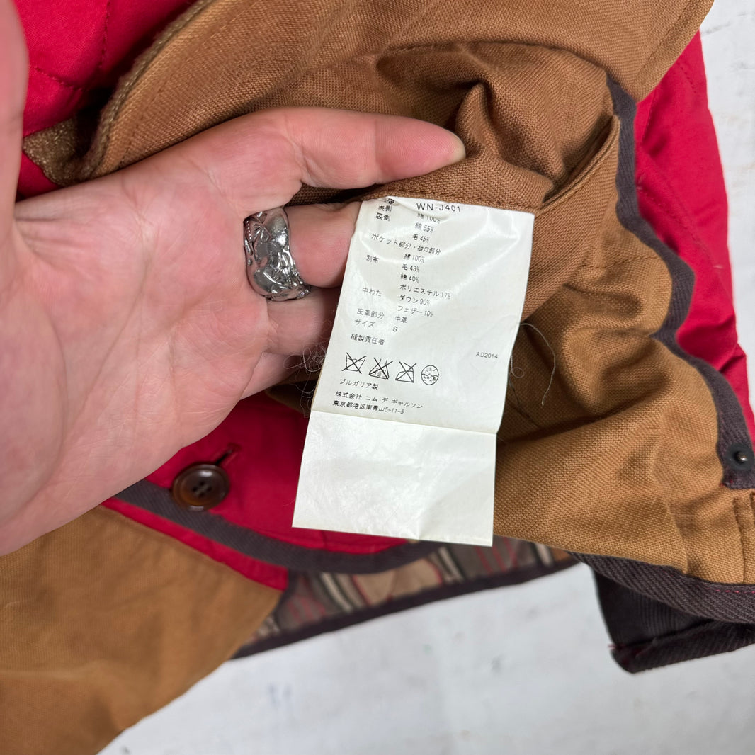 Junya Watanabe Duvetica Quilted Wool Paneled Jacket