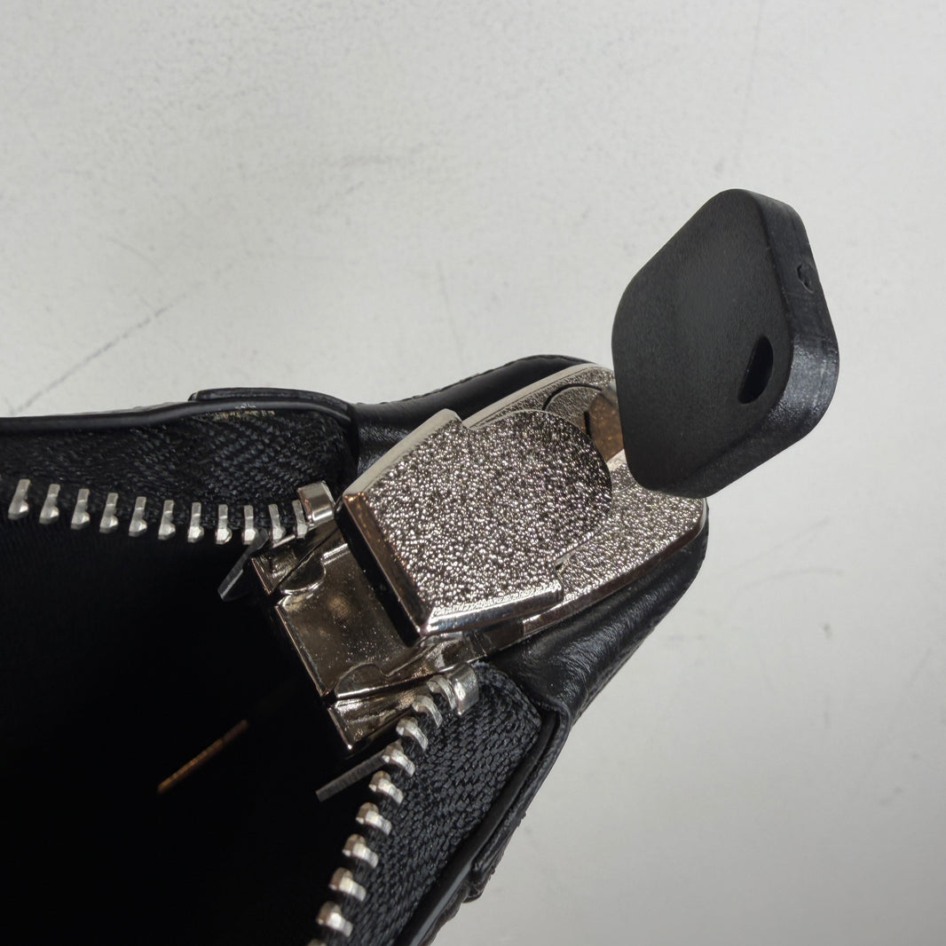 Supreme Black Rifkin Safety Clutch Bag