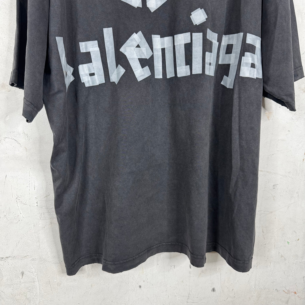 Balenciaga Tape Logo T-Shirt