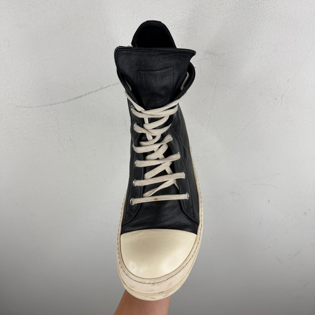 Rick Owens Leather Ramone Sneakers