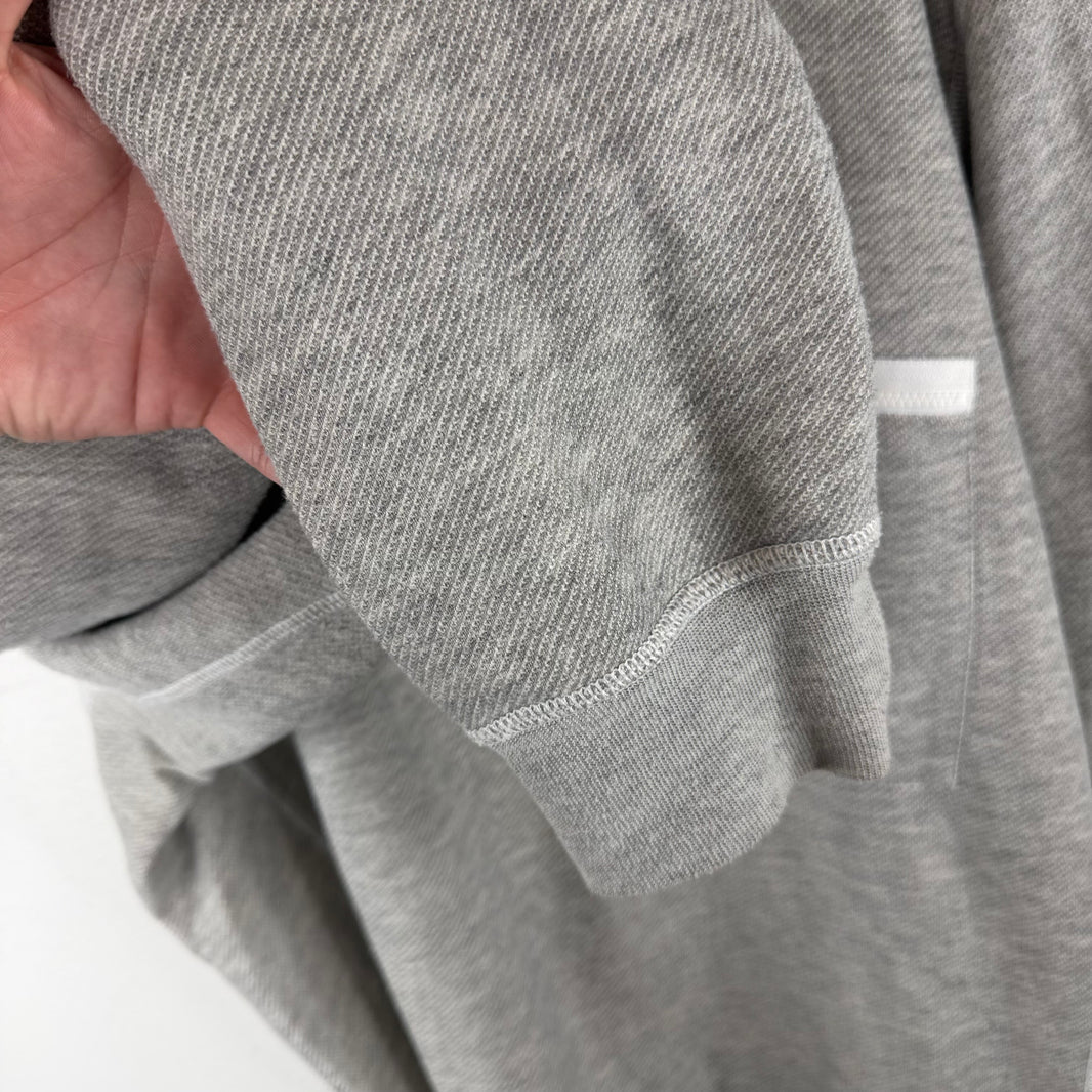 Stone Island Gray Zipper Pocket Crewneck