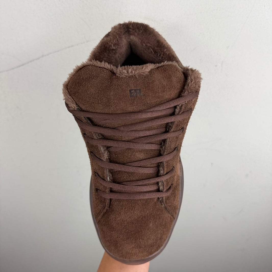 ERL Brown Suede Vamp Sneakers