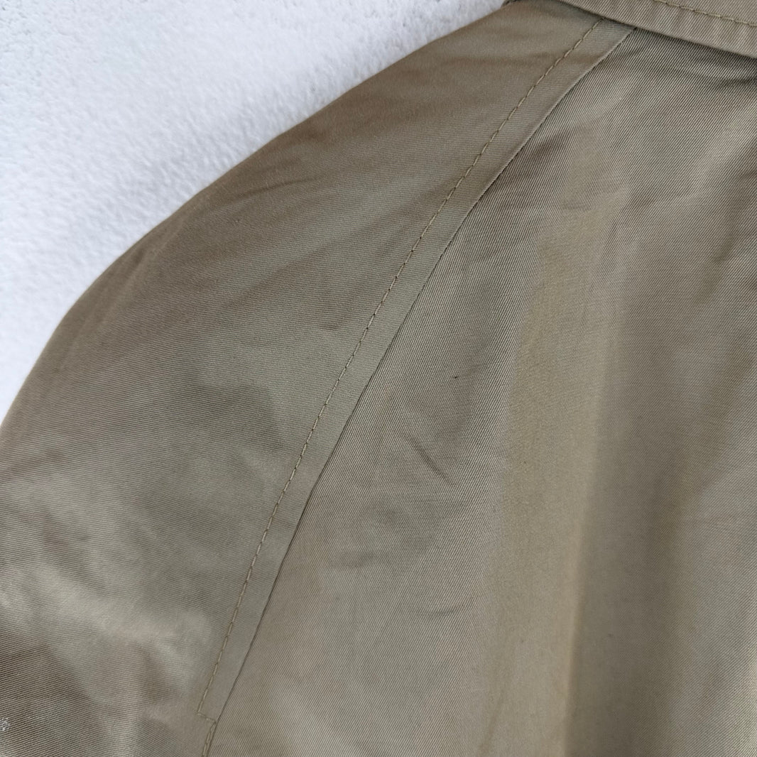 Burberry Plaid Liner Trench Coat