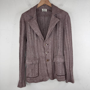 Acne Studios Pink Knit Blazer