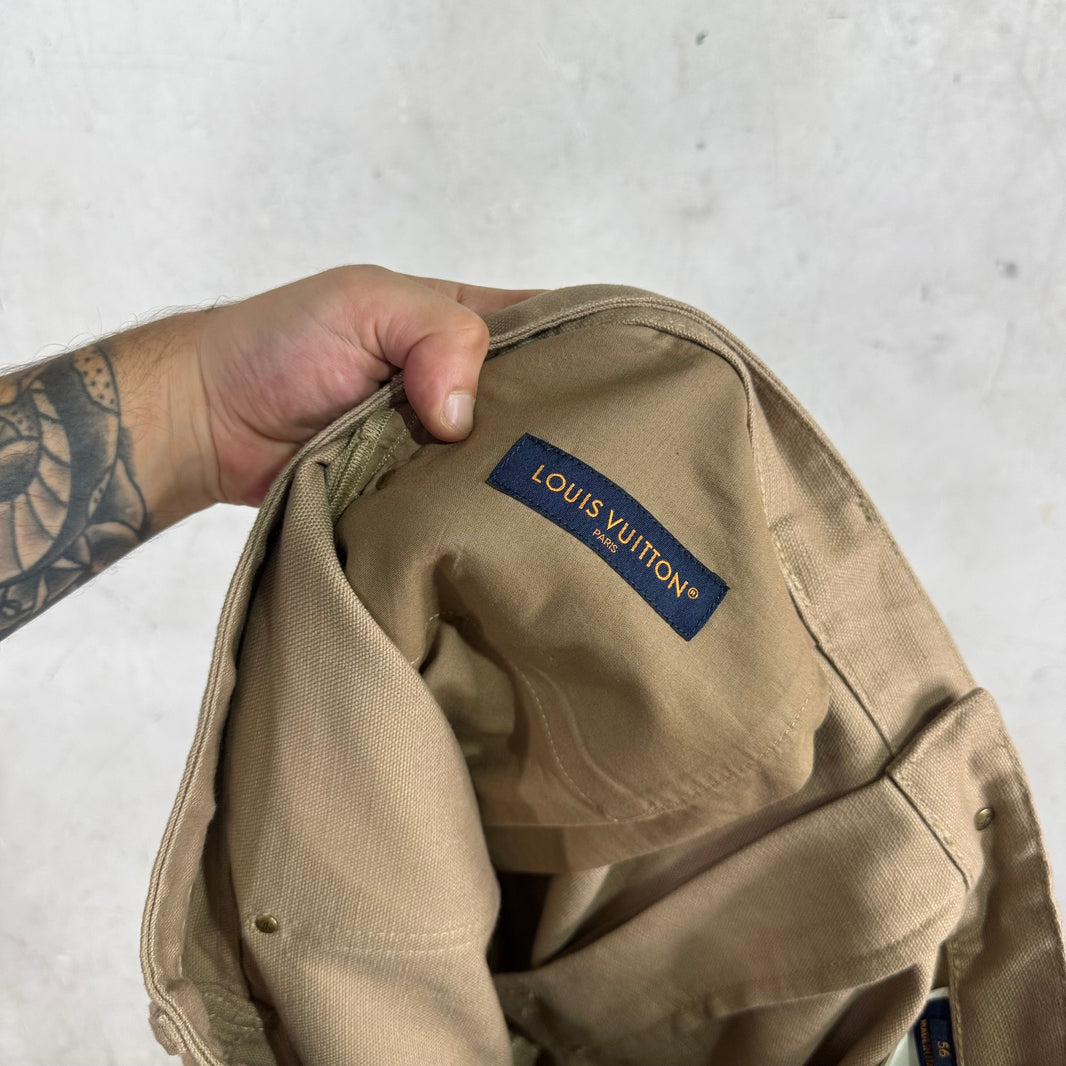Louis Vuitton Beige Skater Jeans