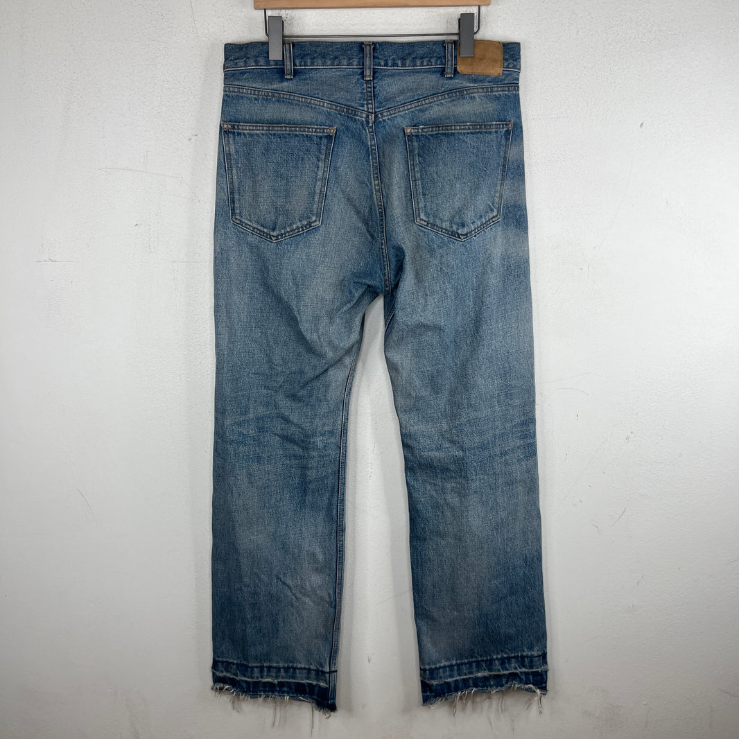 Celine Blue Kurt Distressed Denim Jeans