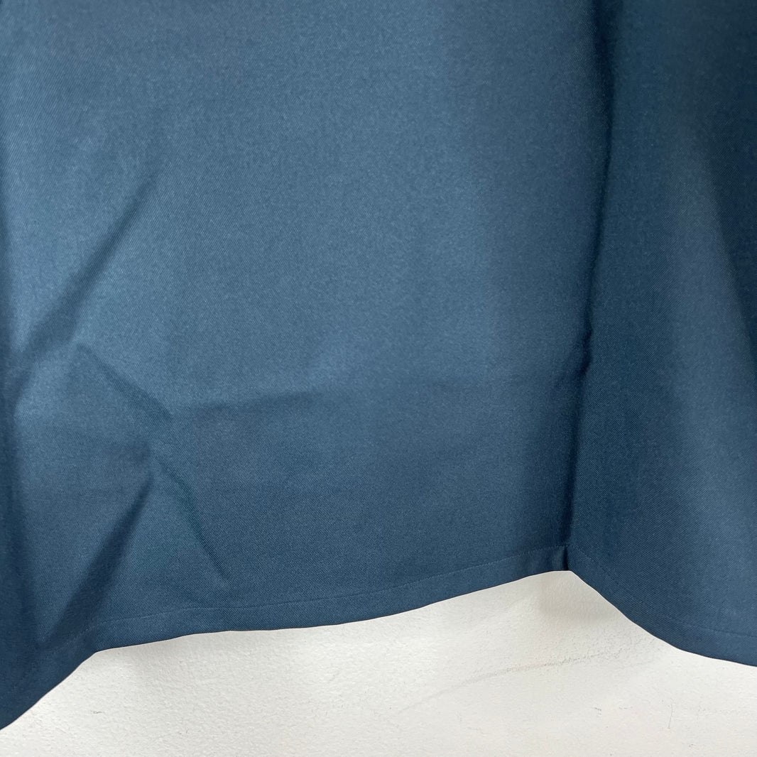 Jil Sander Teal Zip Up Light Overshirt