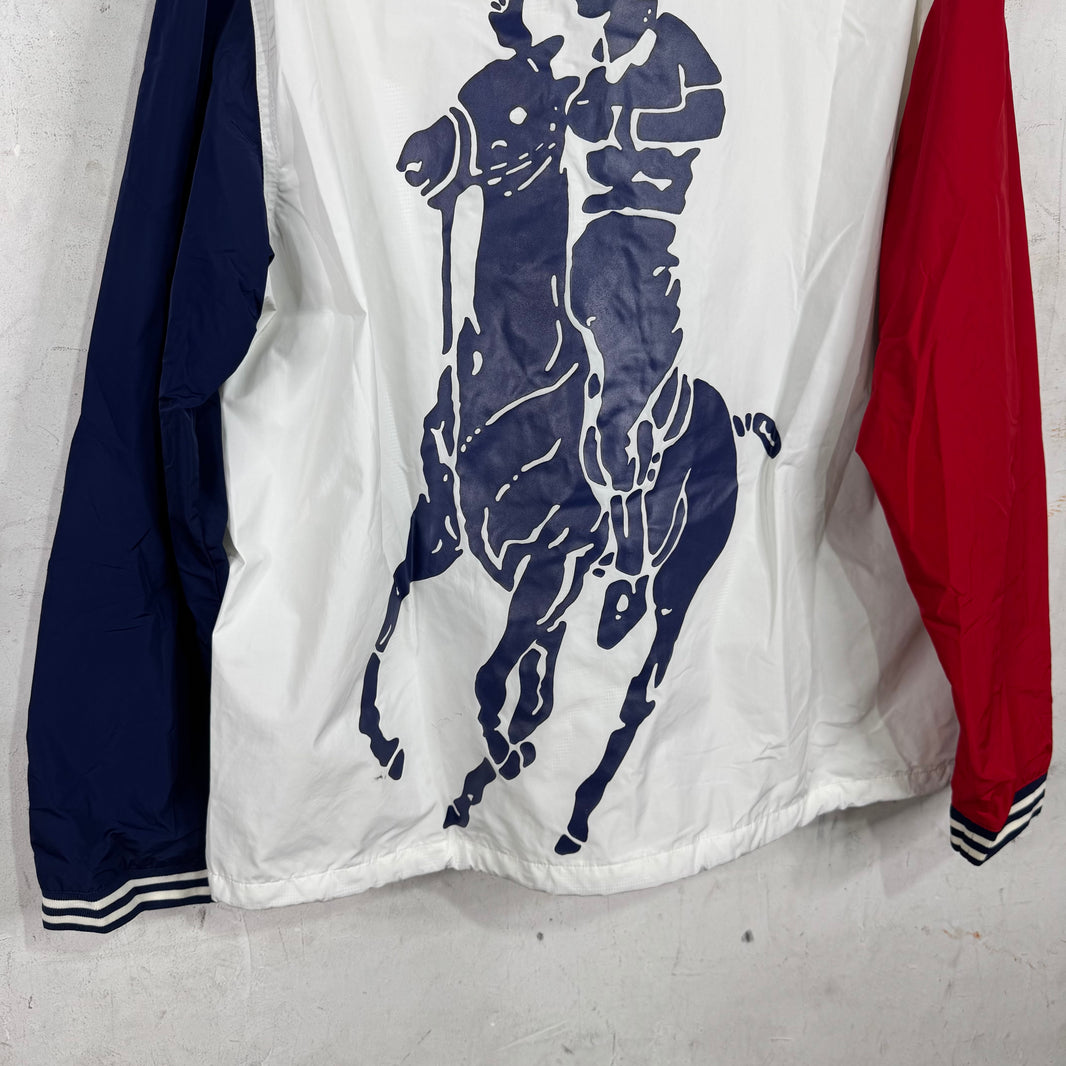 Ralph Lauren USA Big Pony Half Zip Jacket