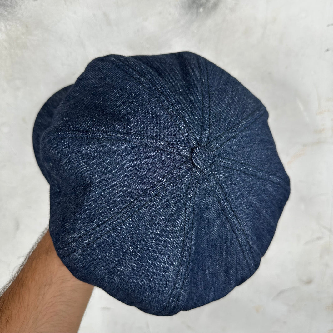 Prada Denim Newsboy Hat