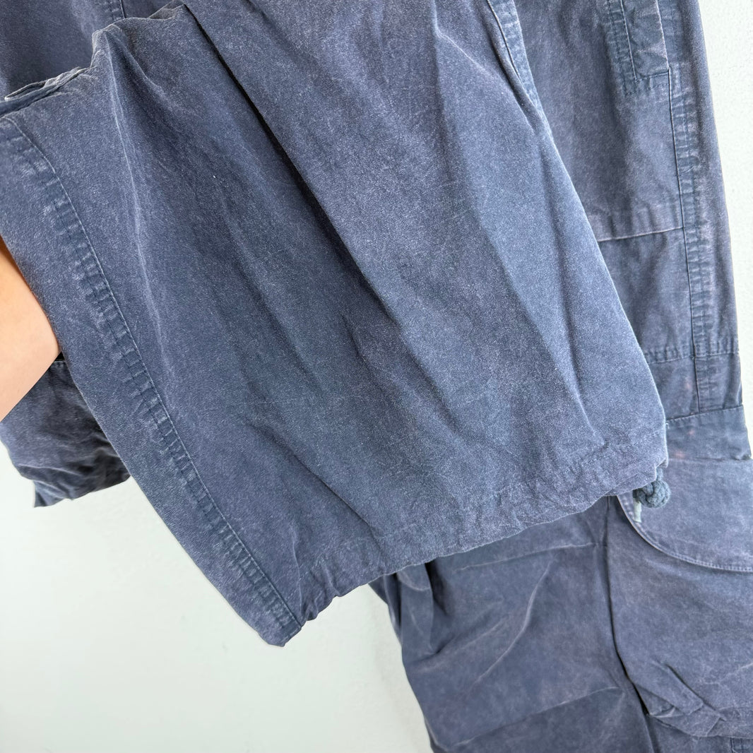 Entire Studios Navy Baggy Cargo Pants