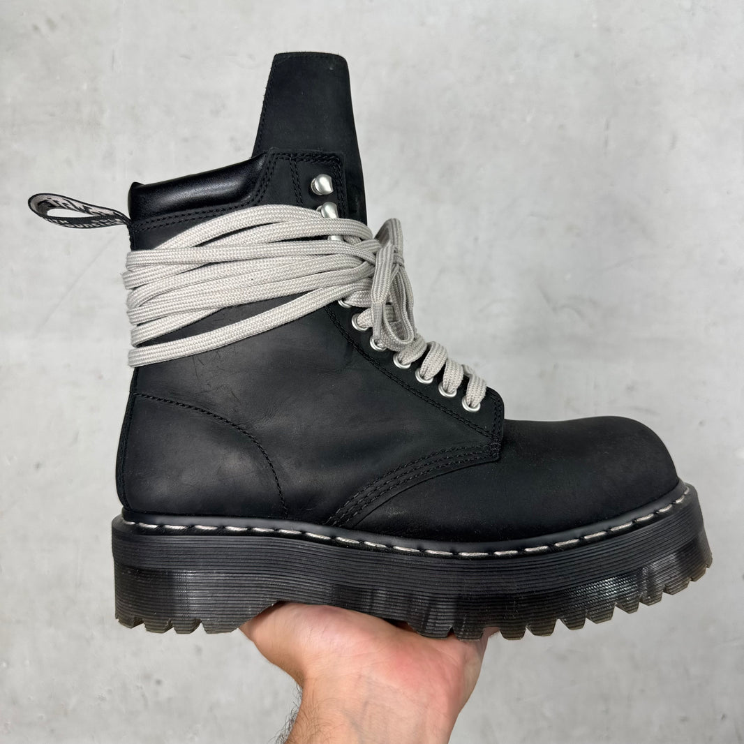 Rick Owens x Doc Martens Steel Toe Boots