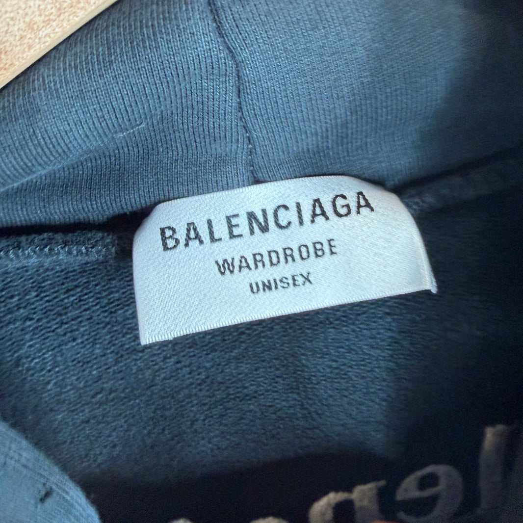 Balenciaga Campaign Logo Hoodie