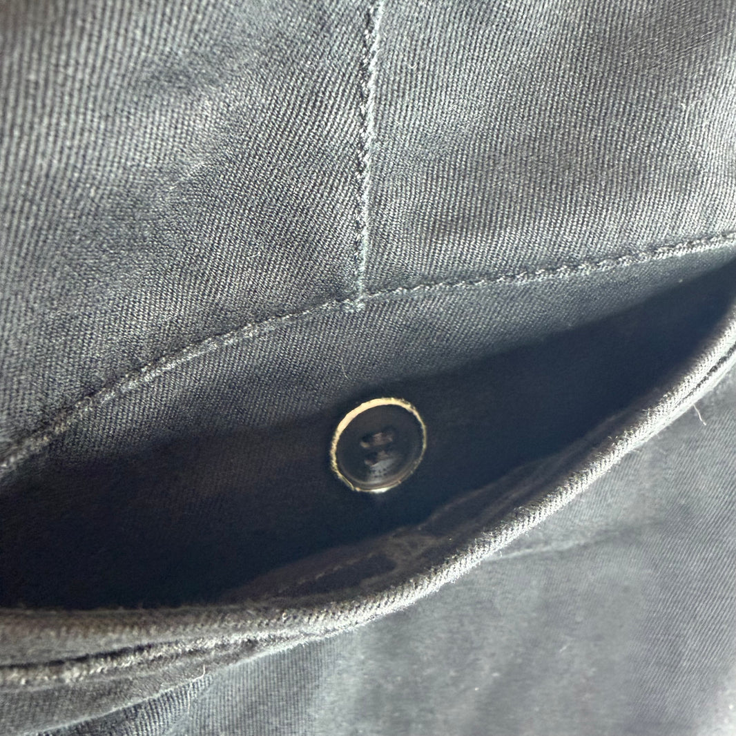 Saint Laurent Skinny Black Trousers