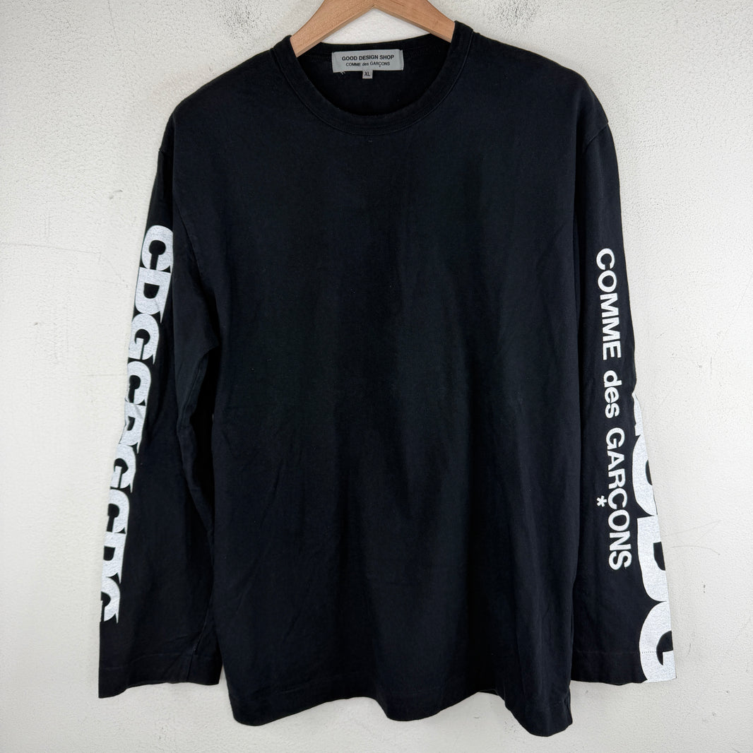 CDG Good Design Shop Logo LS Shirt