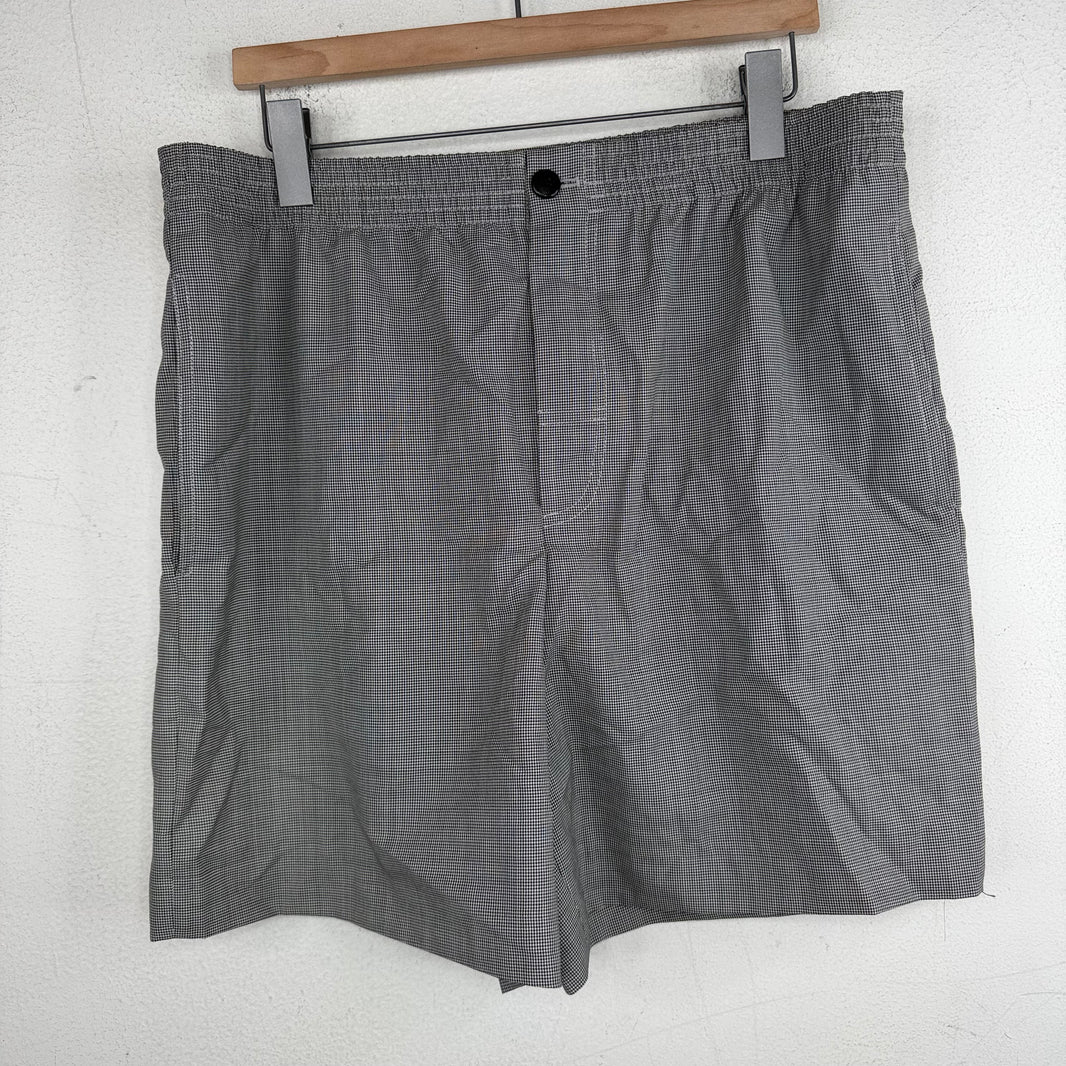 Alexander Wang Gray Plaid Shorts