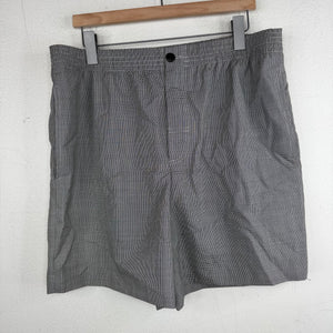 Alexander Wang Gray Plaid Shorts